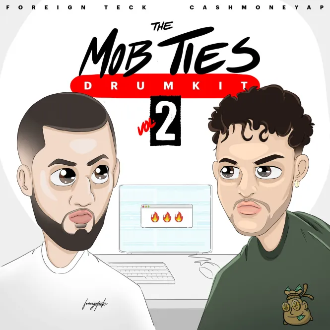 CashMoneyAp & Foreign Teck – Mob Ties Part II – Drum Kit (WAV)-Soundhoard
