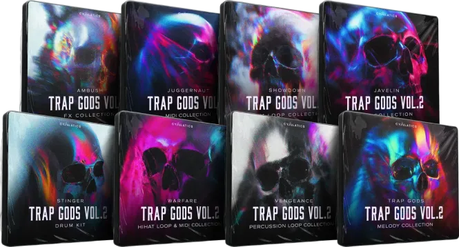 Cymatics – TRAP GODS VOL.2 (MIDI, WAV)-Soundhoard