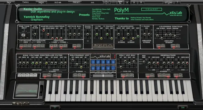 XILS-lab – PolyM 1.0.0 (VSTi, AAX) [Win x86 x64]-Soundhoard