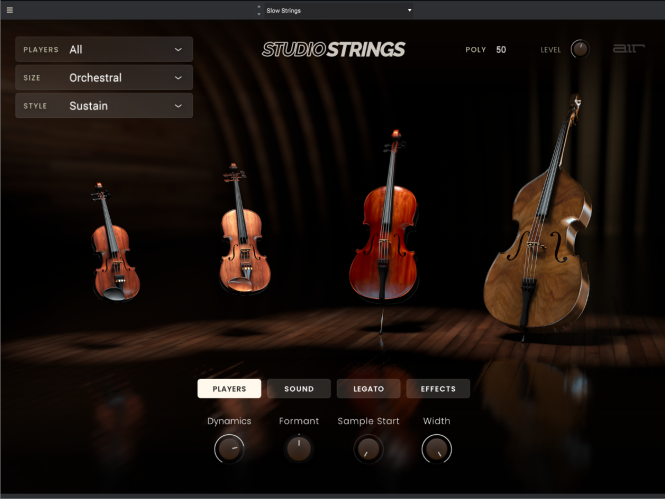 AIR Music Technology – Studio Strings 1.2.1.14 – TCD (STANDALONE, VSTi, VSTi3, AAX) [WiN x64]-Soundhoard