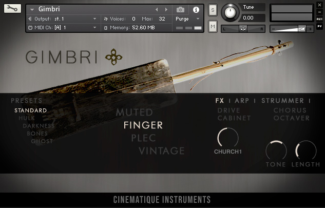 Cinematique Instruments Gimbri KONTAKT-Soundhoard