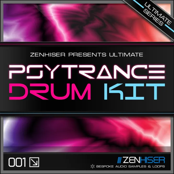 Zenhiser – Ultimate Psytrance Drum Kit 01 (WAV)-Soundhoard