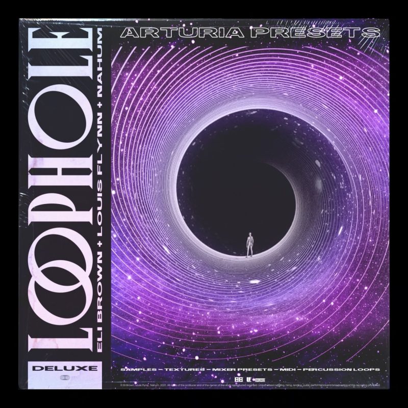 Eli Brown x Louis Flynn x Nahum – LOOPHOLE DELUXE (Analog Lab Preset Bank + Construction Kit)-Soundhoard