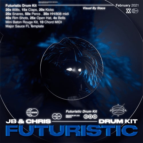 JBSaucedUp & ChrisGotSauce – Futuristic (Drum Kit)-Soundhoard